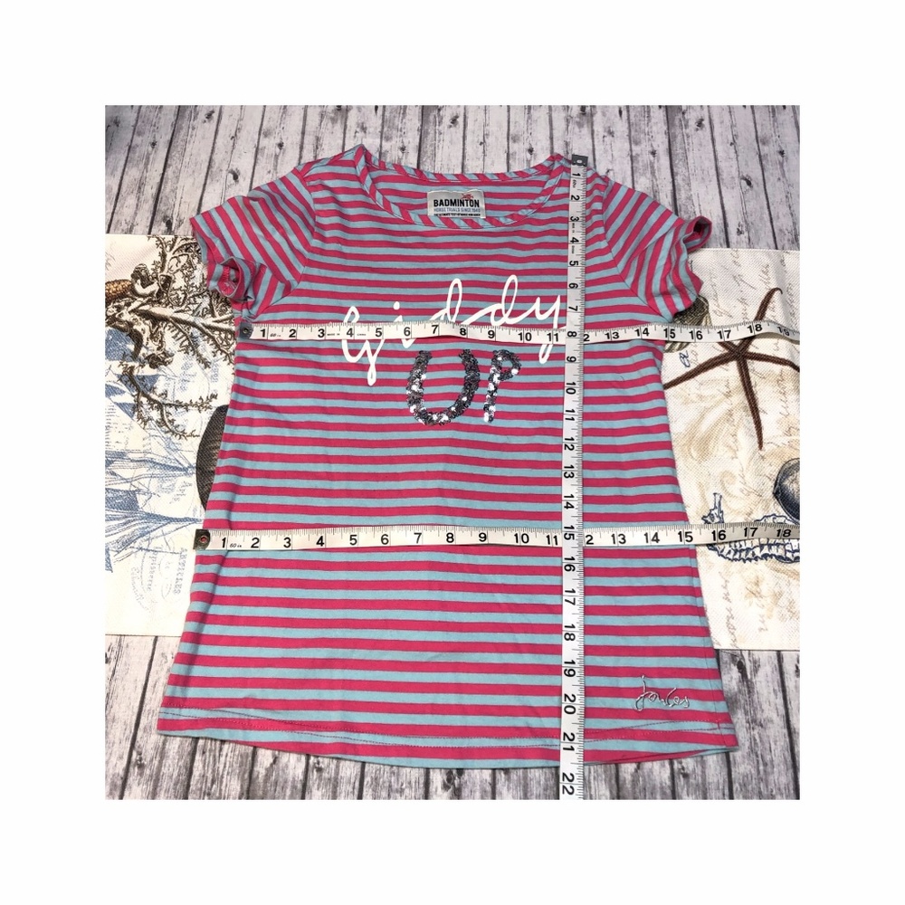 5/$25 Y11-12 Badminton Horseback Riding Teeshirt - Picture 5 of 6